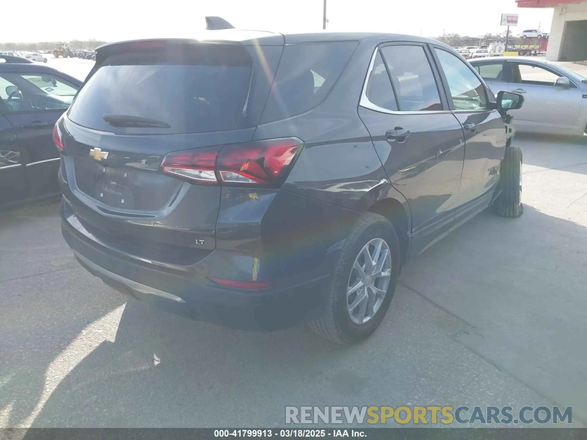 4 Photograph of a damaged car 3GNAXJEG5PS196507 CHEVROLET EQUINOX 2023