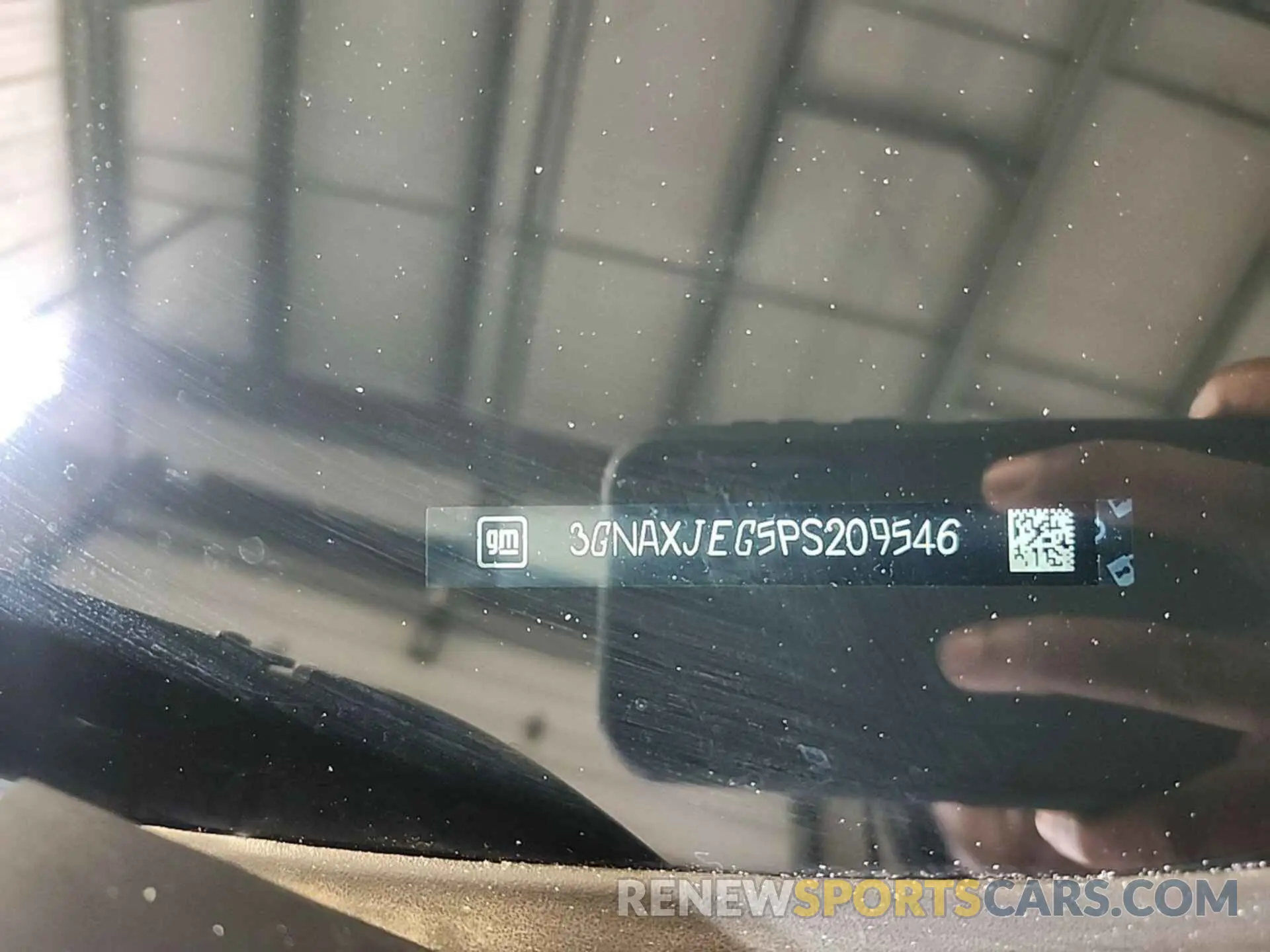 8 Photograph of a damaged car 3GNAXJEG5PS209546 CHEVROLET EQUINOX 2023