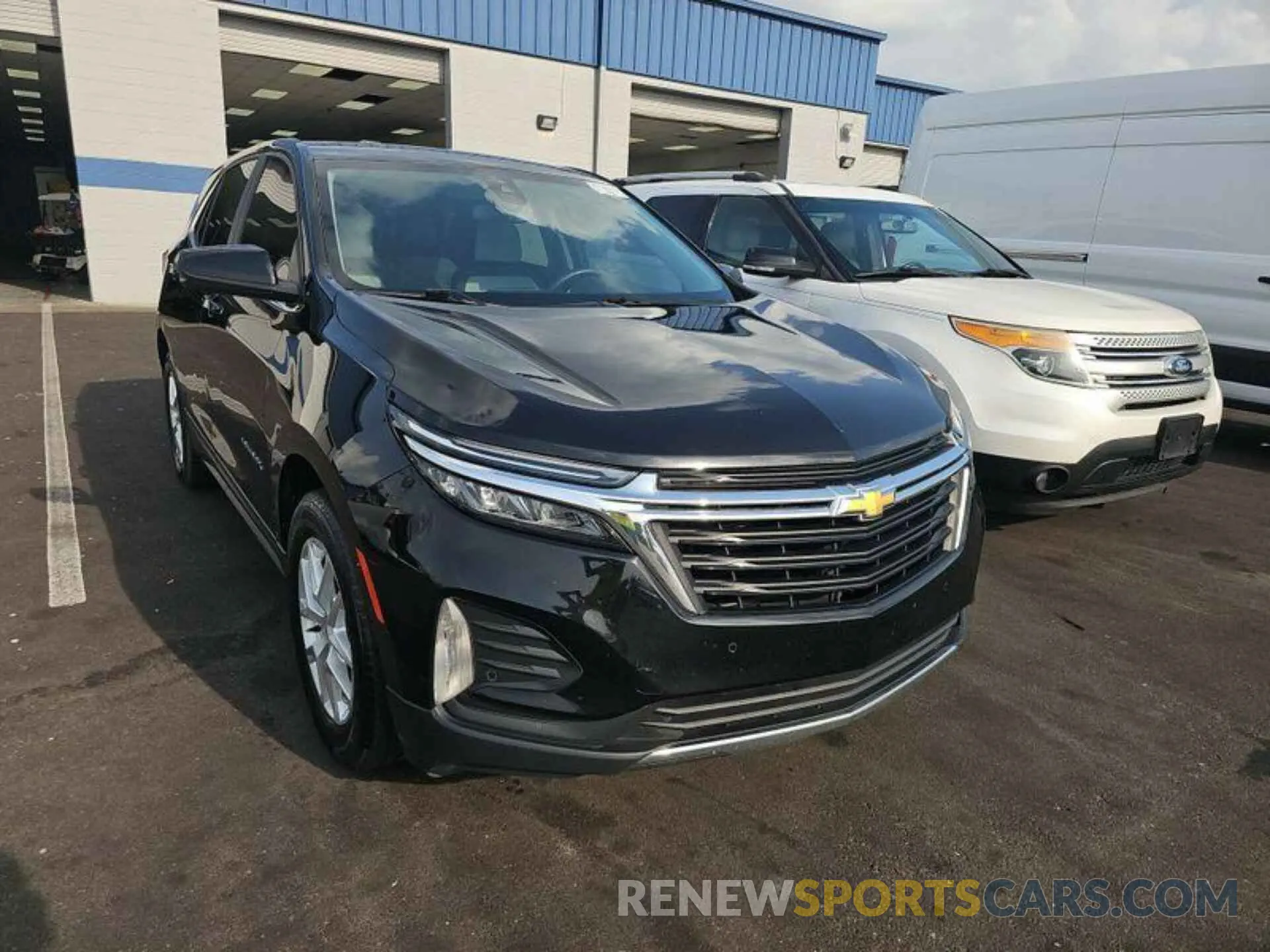 8 Photograph of a damaged car 3GNAXJEG6PL106792 CHEVROLET EQUINOX 2023