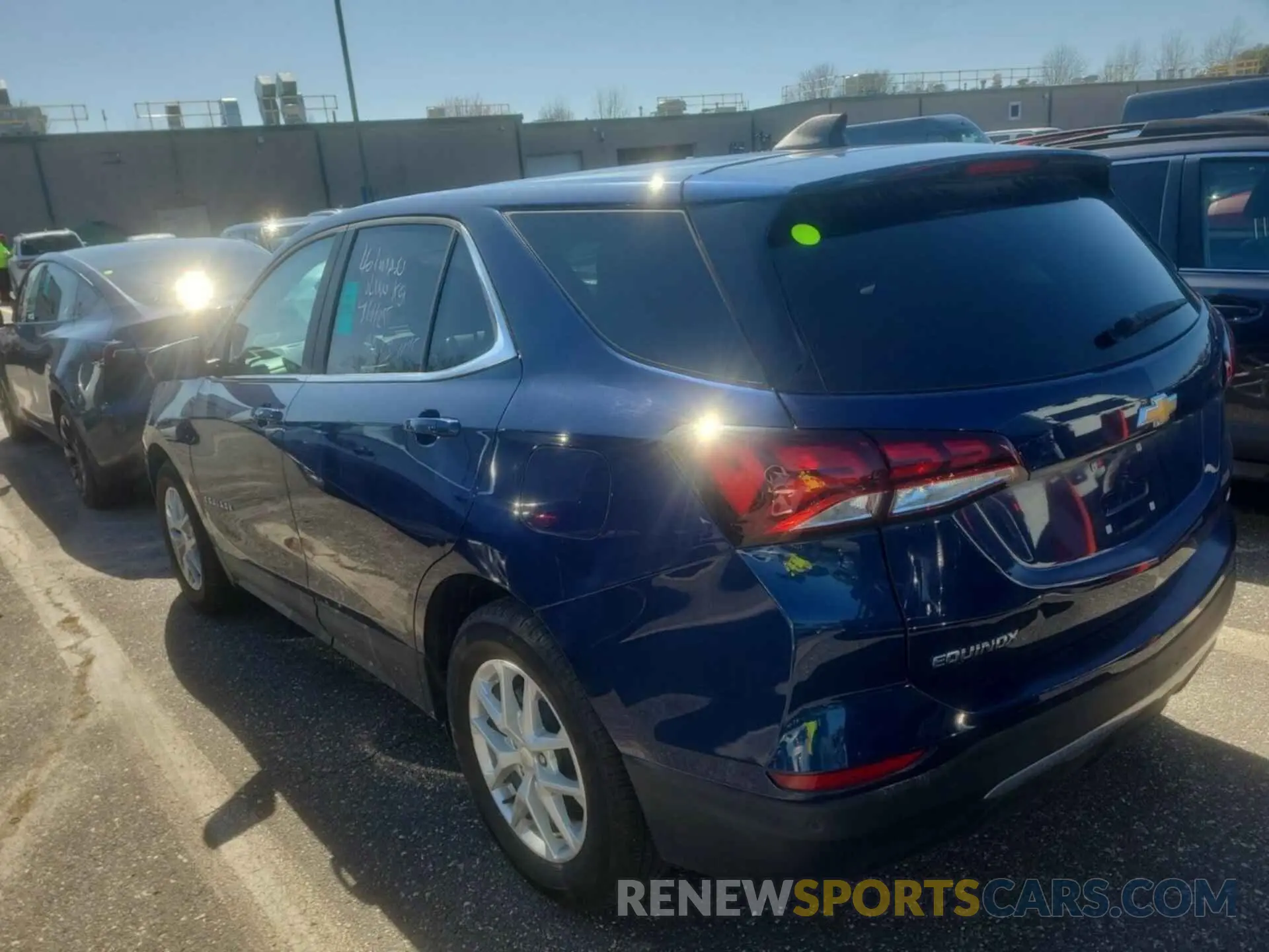 3 Photograph of a damaged car 3GNAXJEG6PL117517 CHEVROLET EQUINOX 2023