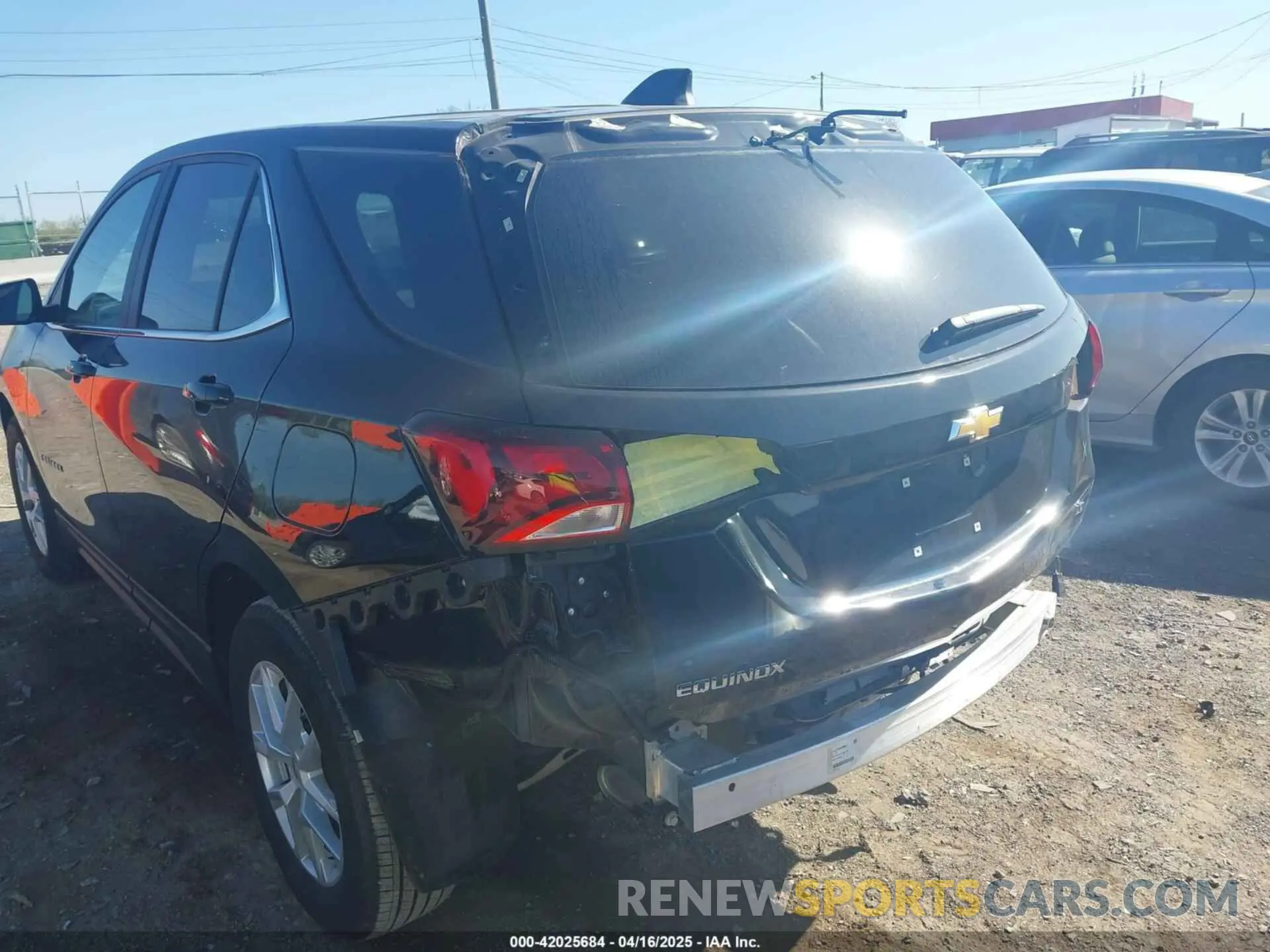 6 Photograph of a damaged car 3GNAXJEG6PL244929 CHEVROLET EQUINOX 2023
