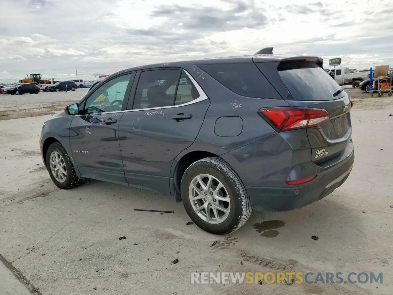 2 Photograph of a damaged car 3GNAXJEG6PS168165 CHEVROLET EQUINOX 2023