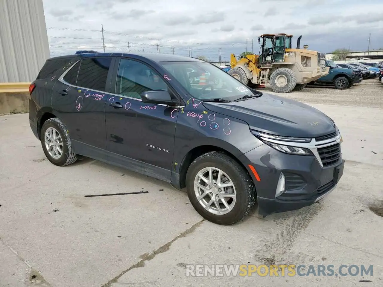 4 Photograph of a damaged car 3GNAXJEG6PS168165 CHEVROLET EQUINOX 2023