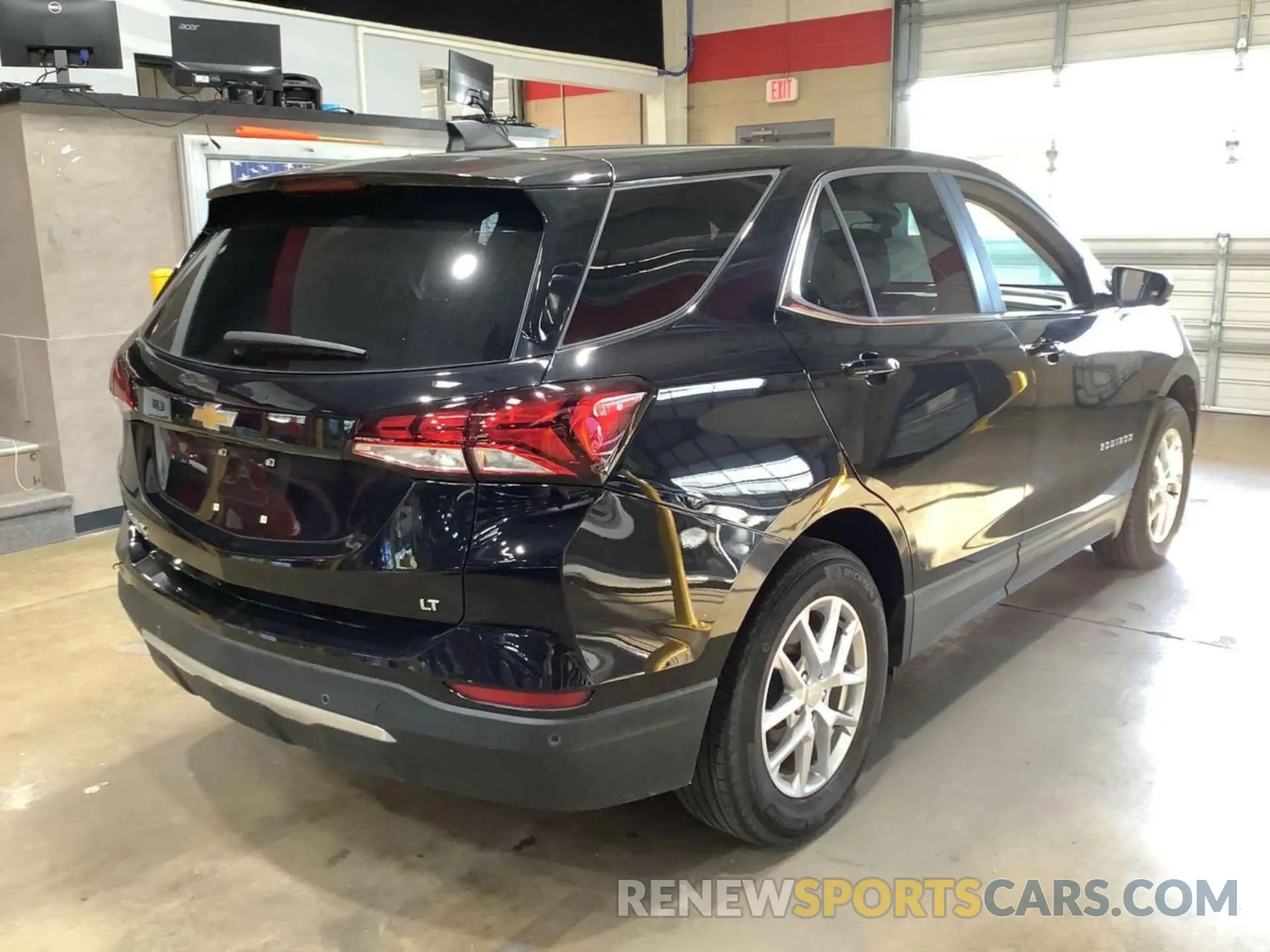 2 Photograph of a damaged car 3GNAXJEG7PL117803 CHEVROLET EQUINOX 2023