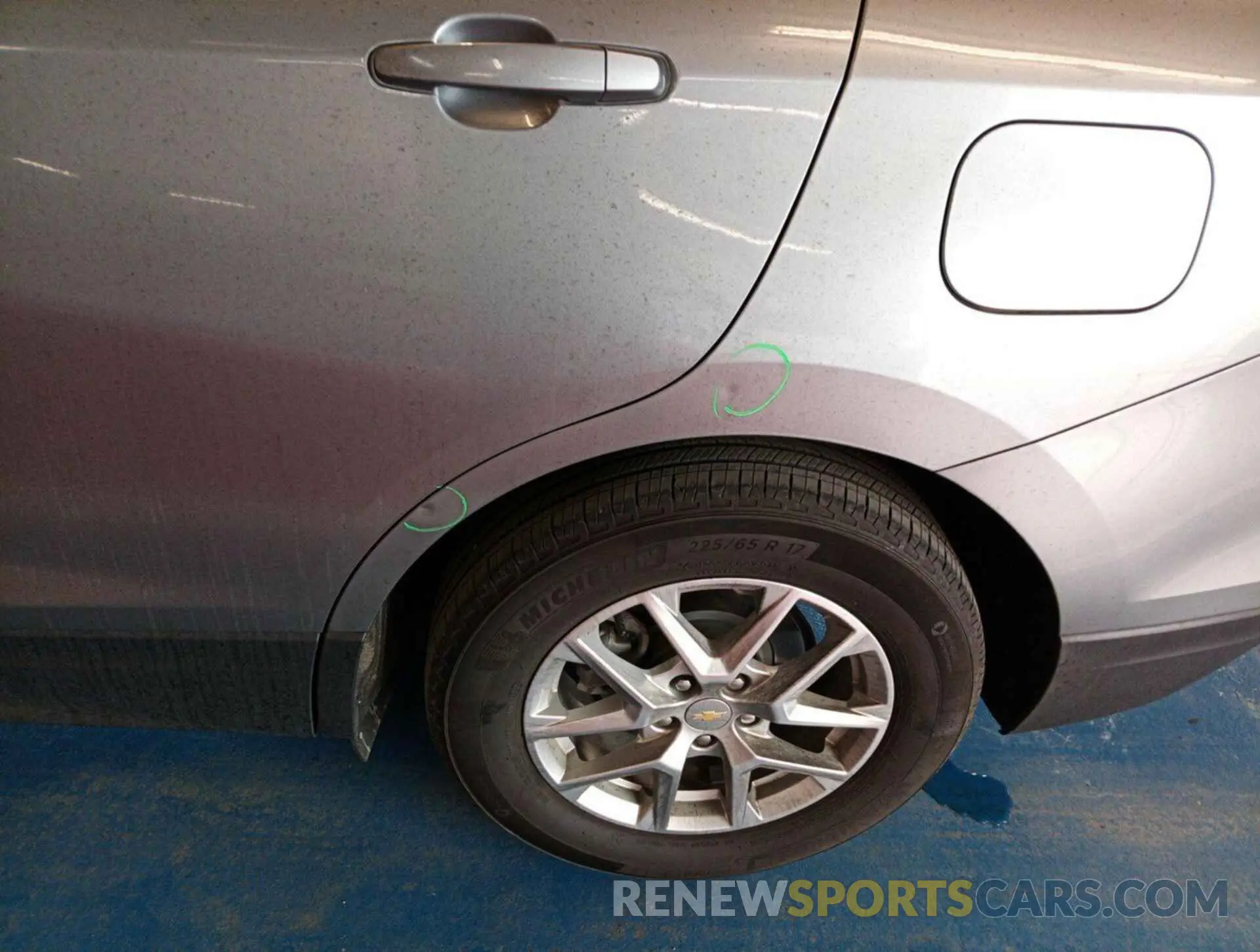 2 Photograph of a damaged car 3GNAXJEG7PL124170 CHEVROLET EQUINOX 2023