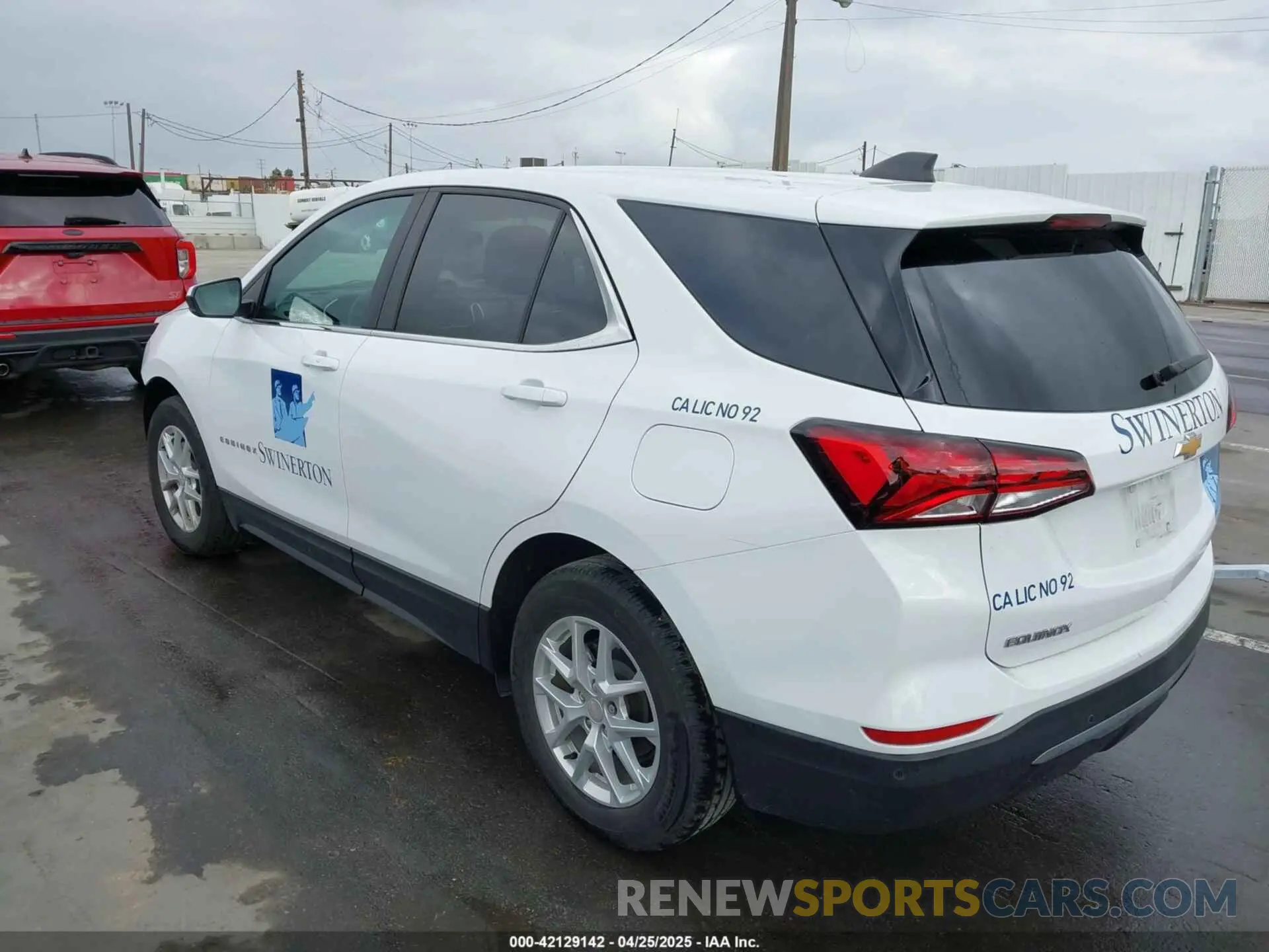 3 Photograph of a damaged car 3GNAXJEG7PL252165 CHEVROLET EQUINOX 2023