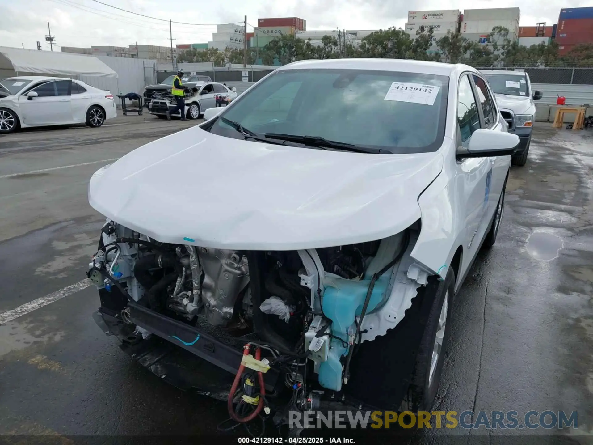 6 Photograph of a damaged car 3GNAXJEG7PL252165 CHEVROLET EQUINOX 2023