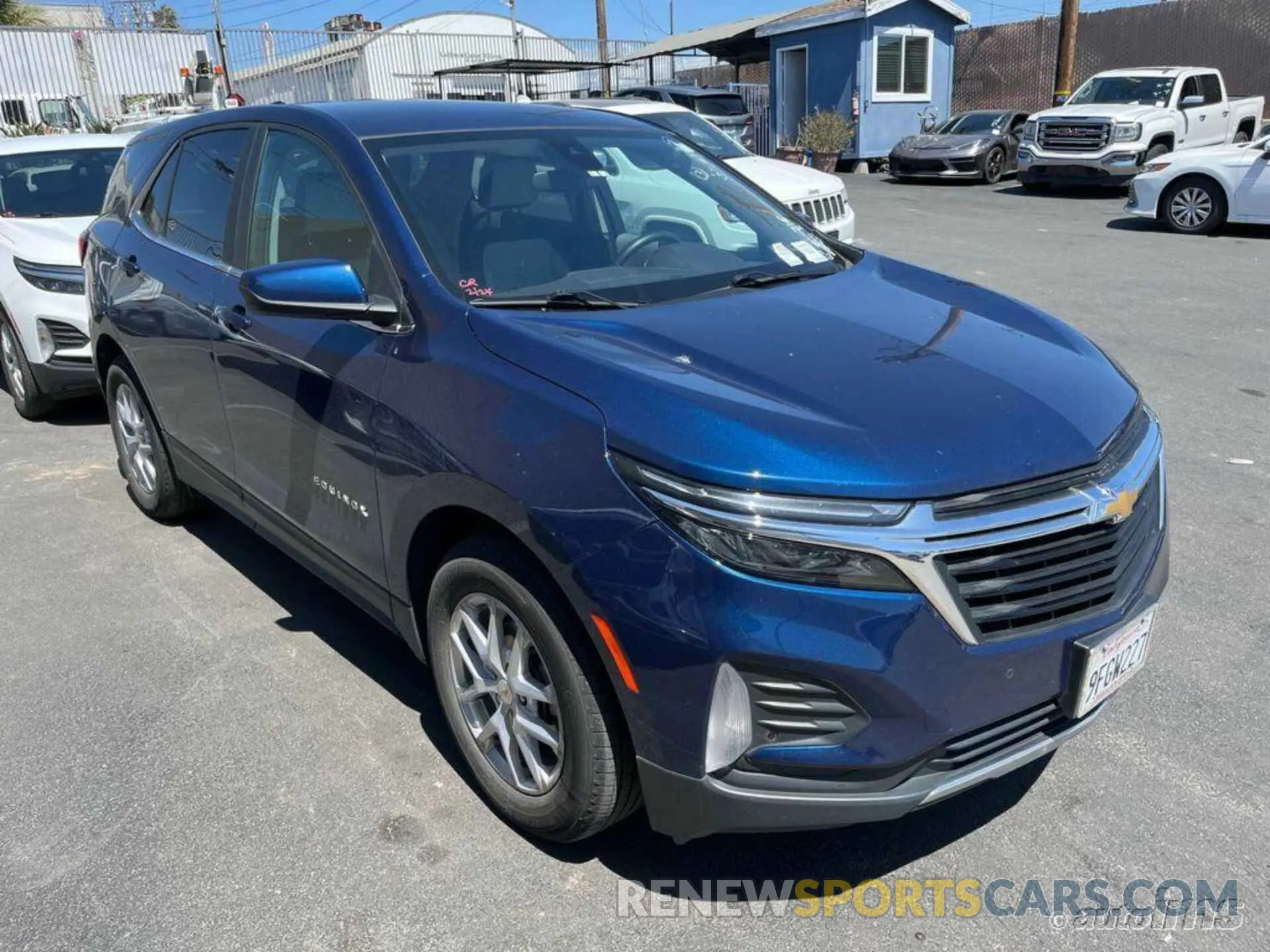 2 Photograph of a damaged car 3GNAXJEG9PL118547 CHEVROLET EQUINOX 2023