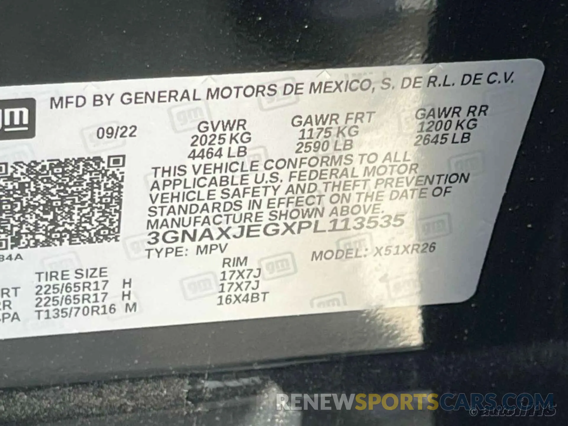 4 Photograph of a damaged car 3GNAXJEGXPL113535 CHEVROLET EQUINOX 2023