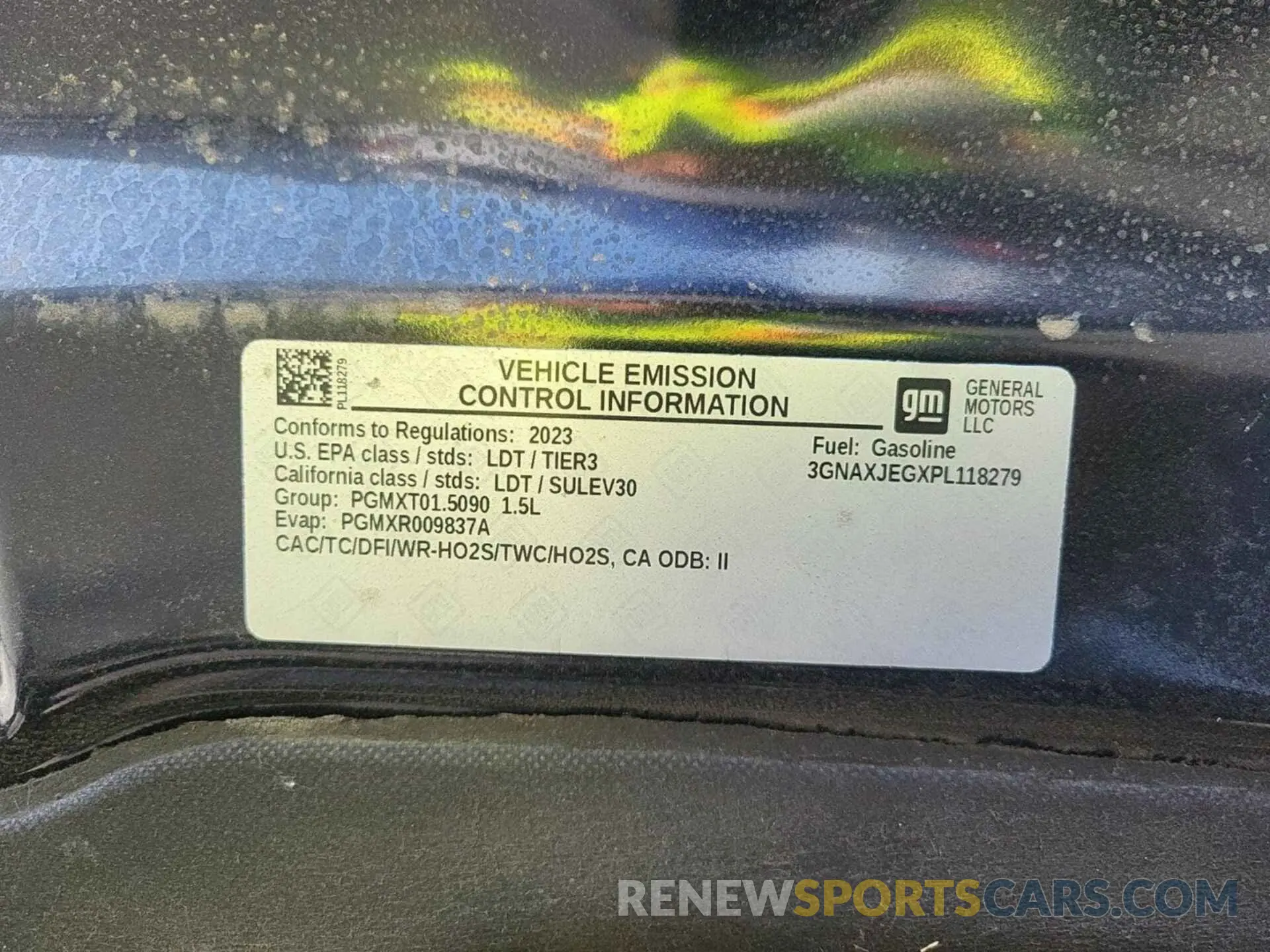 26 Photograph of a damaged car 3GNAXJEGXPL118279 CHEVROLET EQUINOX 2023