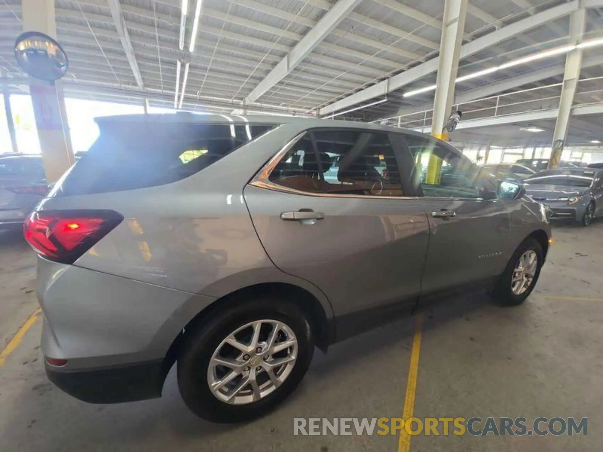 3 Photograph of a damaged car 3GNAXJEGXPL125572 CHEVROLET EQUINOX 2023