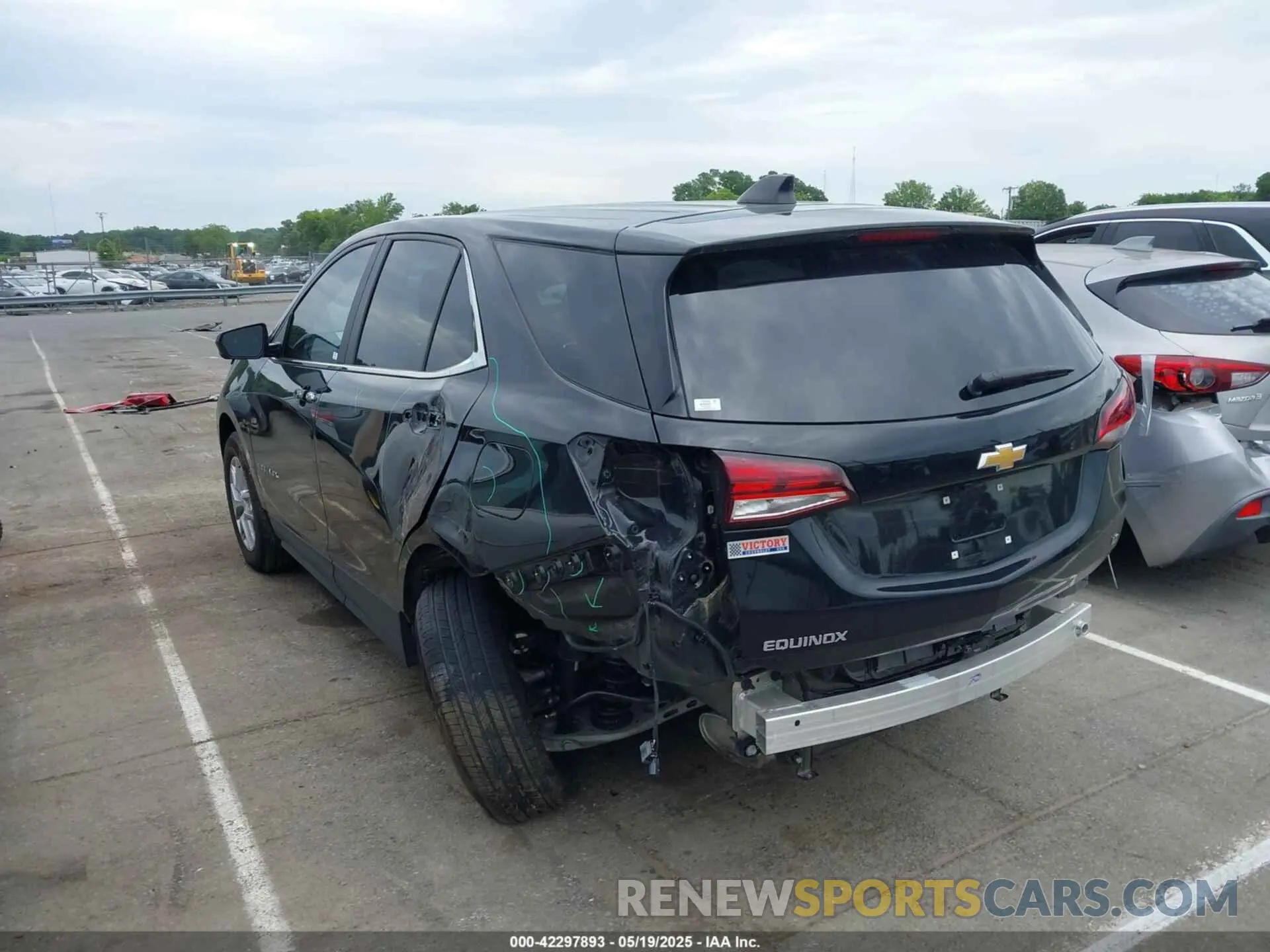 3 Photograph of a damaged car 3GNAXKEG0PL204271 CHEVROLET EQUINOX 2023