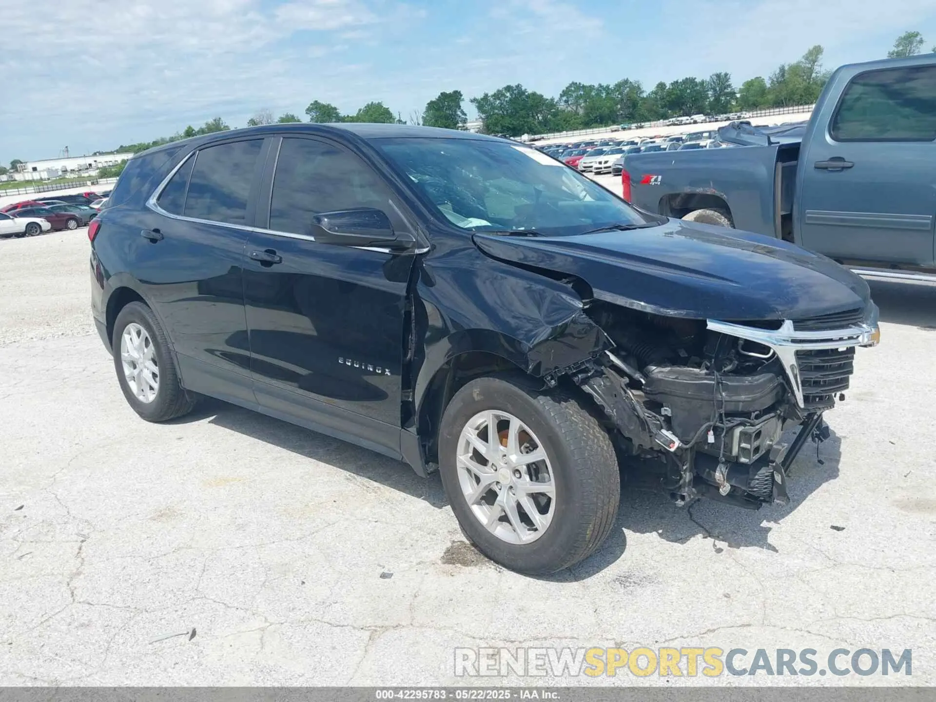 1 Photograph of a damaged car 3GNAXKEG0PL229719 CHEVROLET EQUINOX 2023