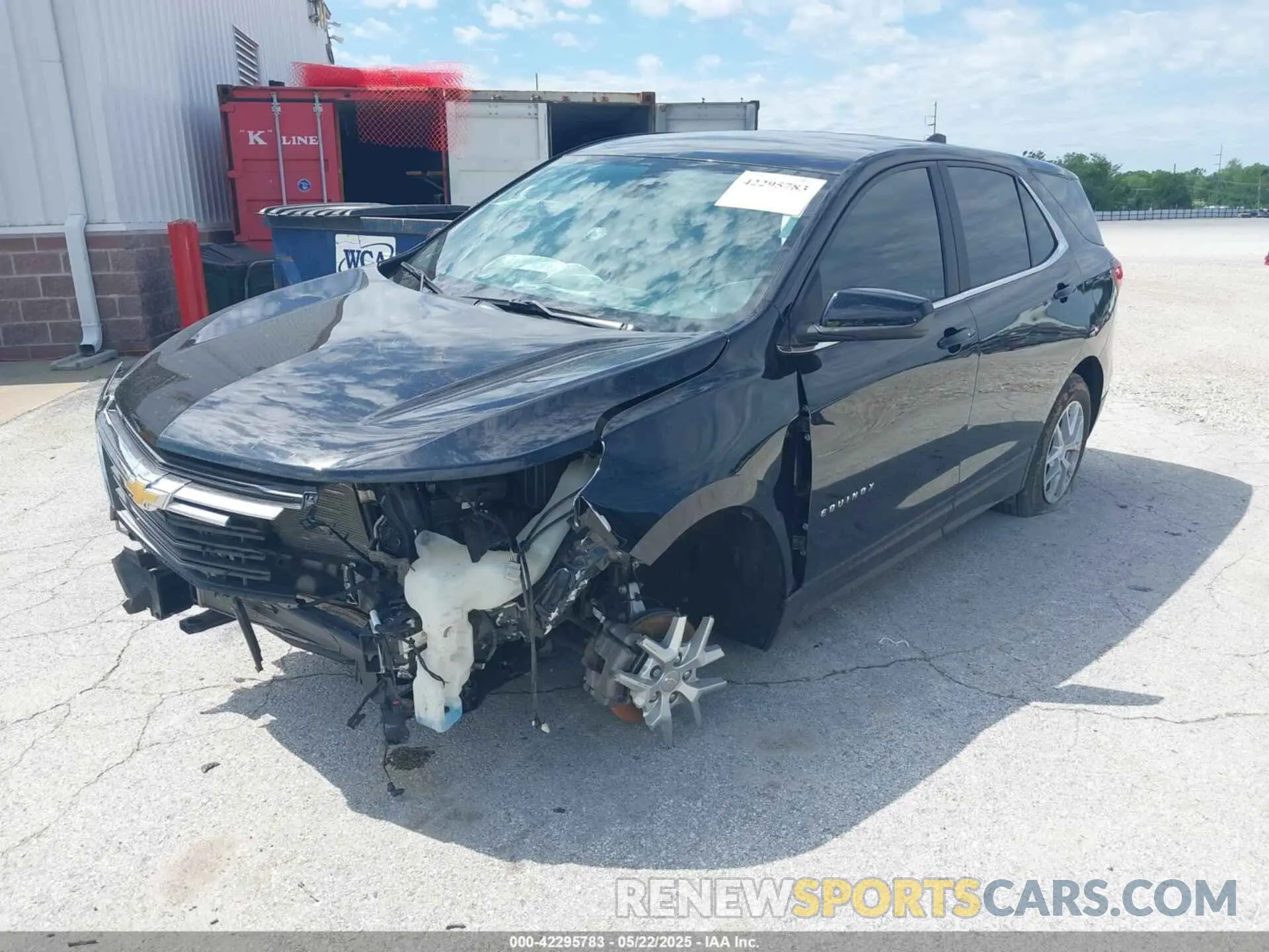2 Photograph of a damaged car 3GNAXKEG0PL229719 CHEVROLET EQUINOX 2023