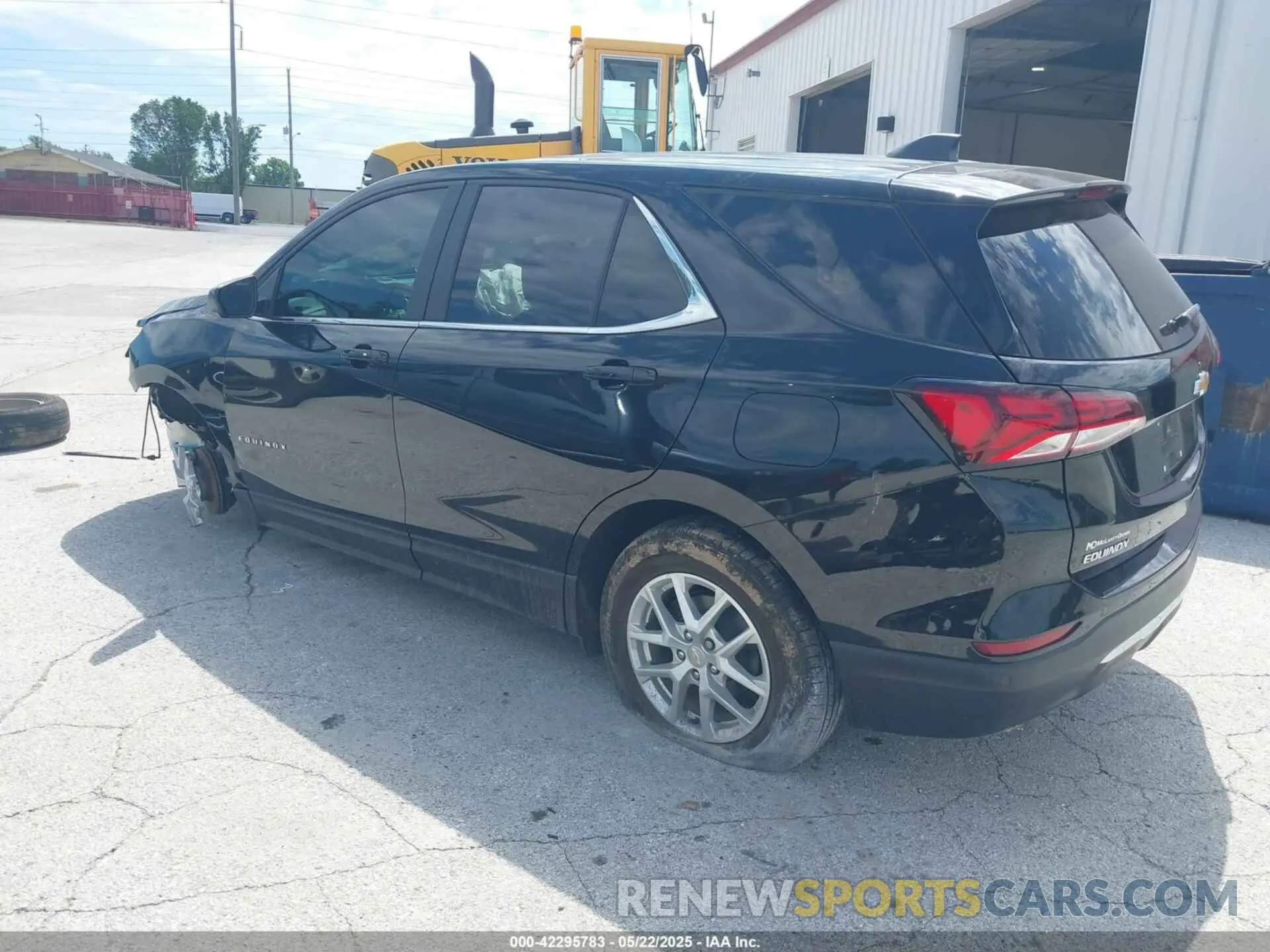 3 Photograph of a damaged car 3GNAXKEG0PL229719 CHEVROLET EQUINOX 2023