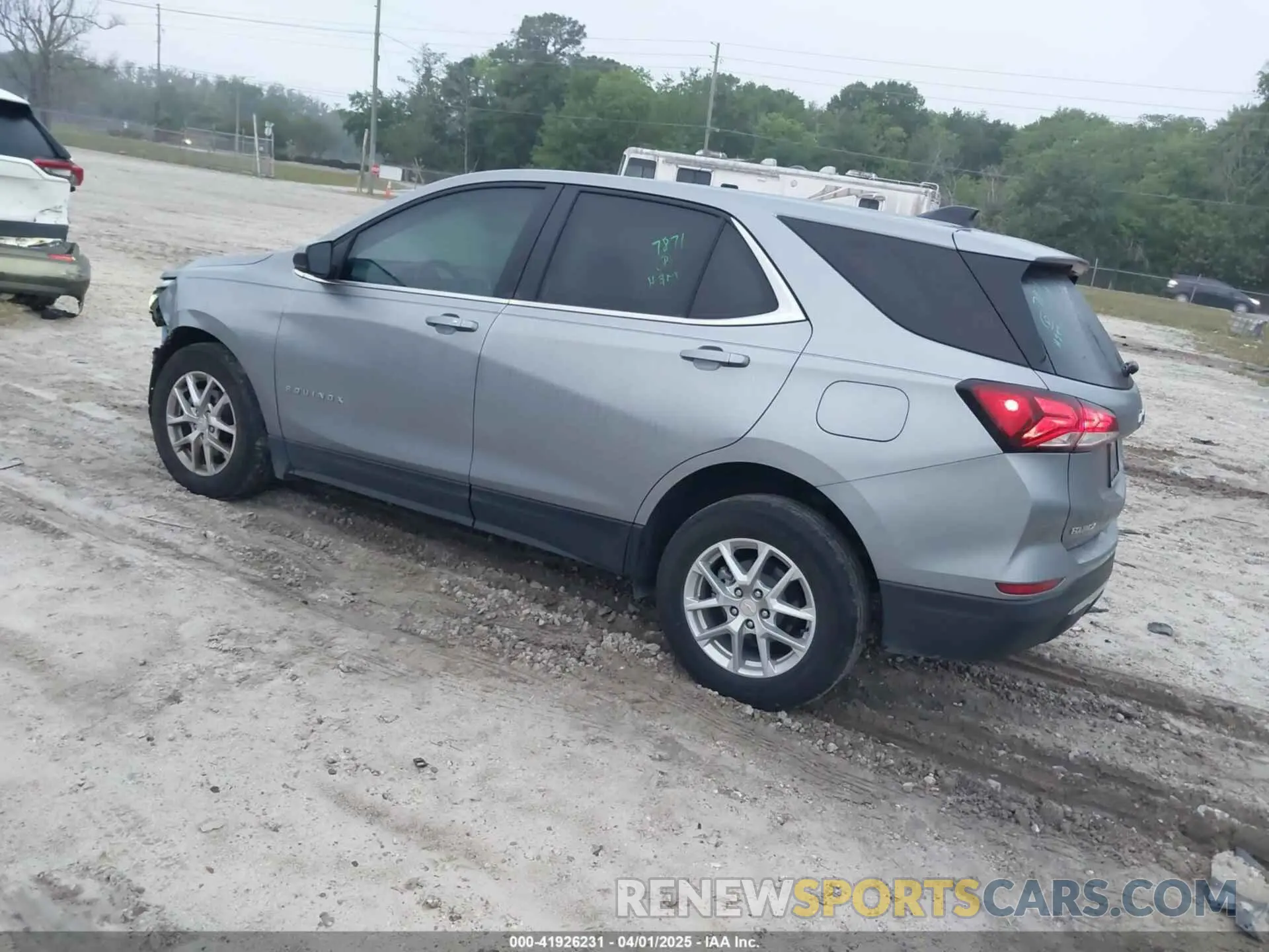 3 Photograph of a damaged car 3GNAXKEG0PL273719 CHEVROLET EQUINOX 2023