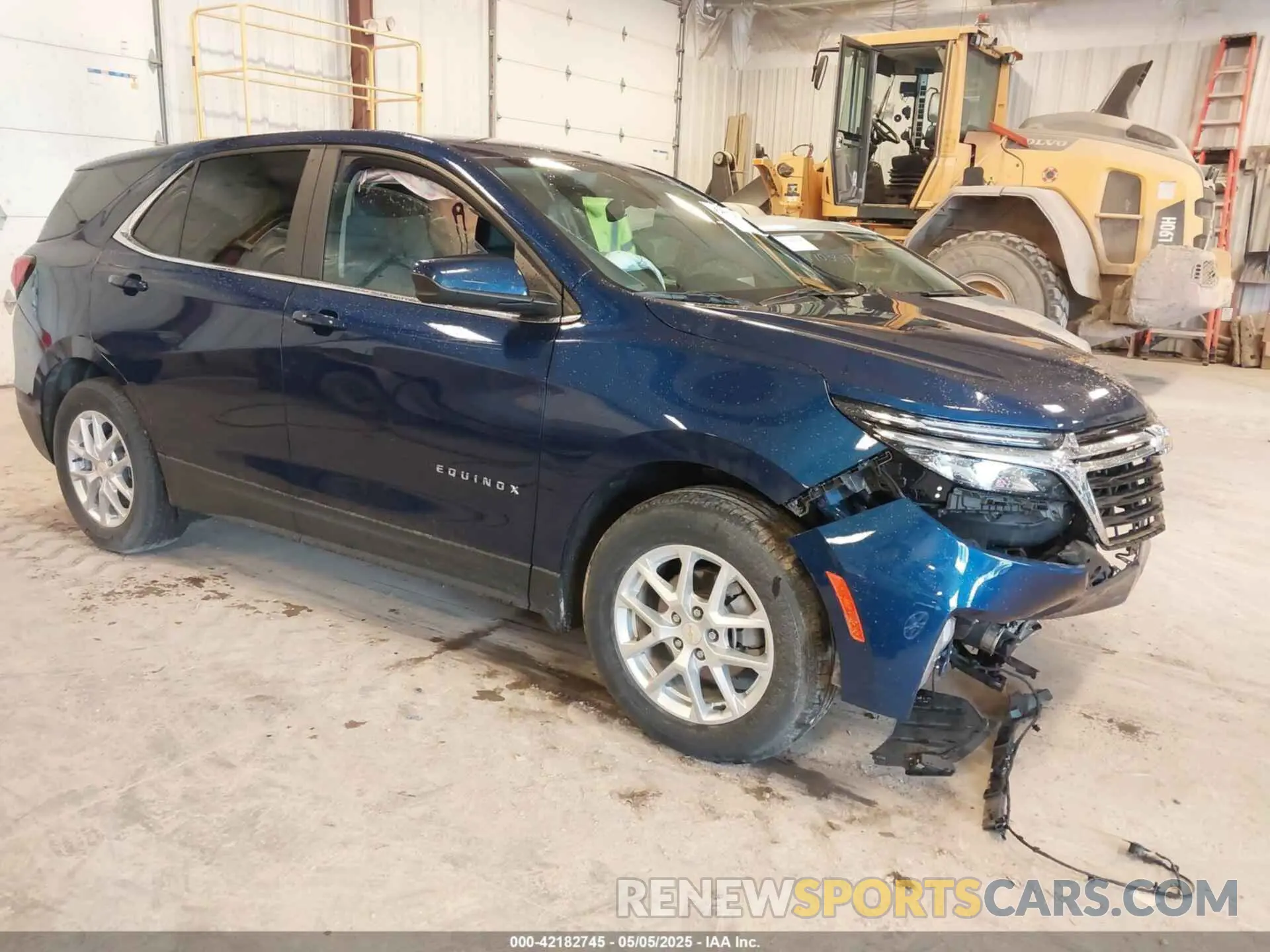 1 Photograph of a damaged car 3GNAXKEG0PS137130 CHEVROLET EQUINOX 2023