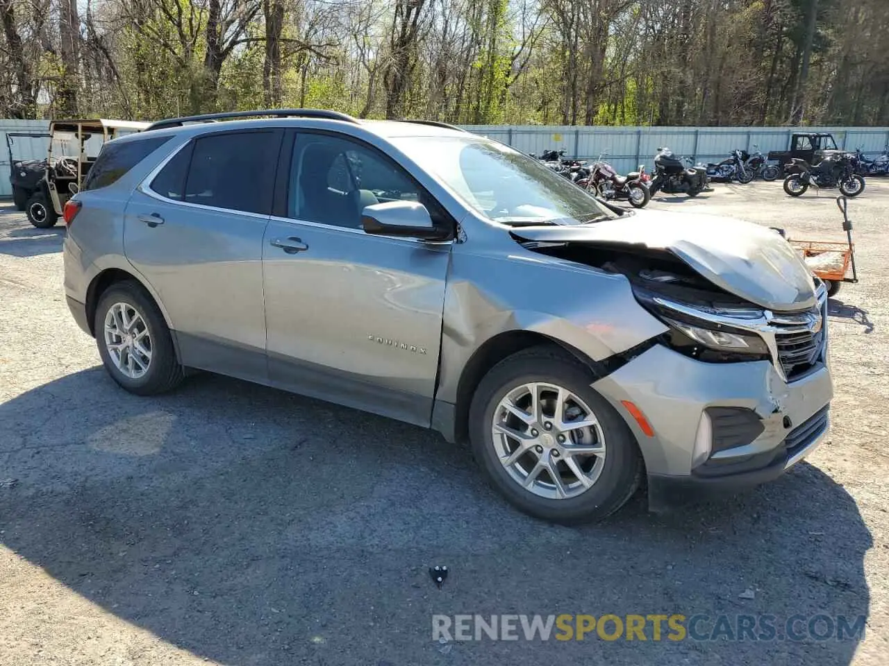 4 Photograph of a damaged car 3GNAXKEG0PS141159 CHEVROLET EQUINOX 2023