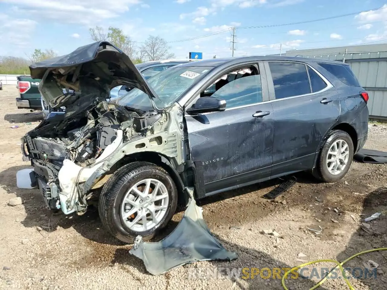 1 Photograph of a damaged car 3GNAXKEG0PS156762 CHEVROLET EQUINOX 2023