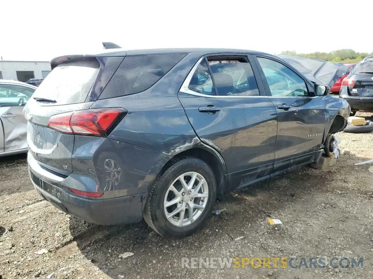 3 Photograph of a damaged car 3GNAXKEG0PS156762 CHEVROLET EQUINOX 2023