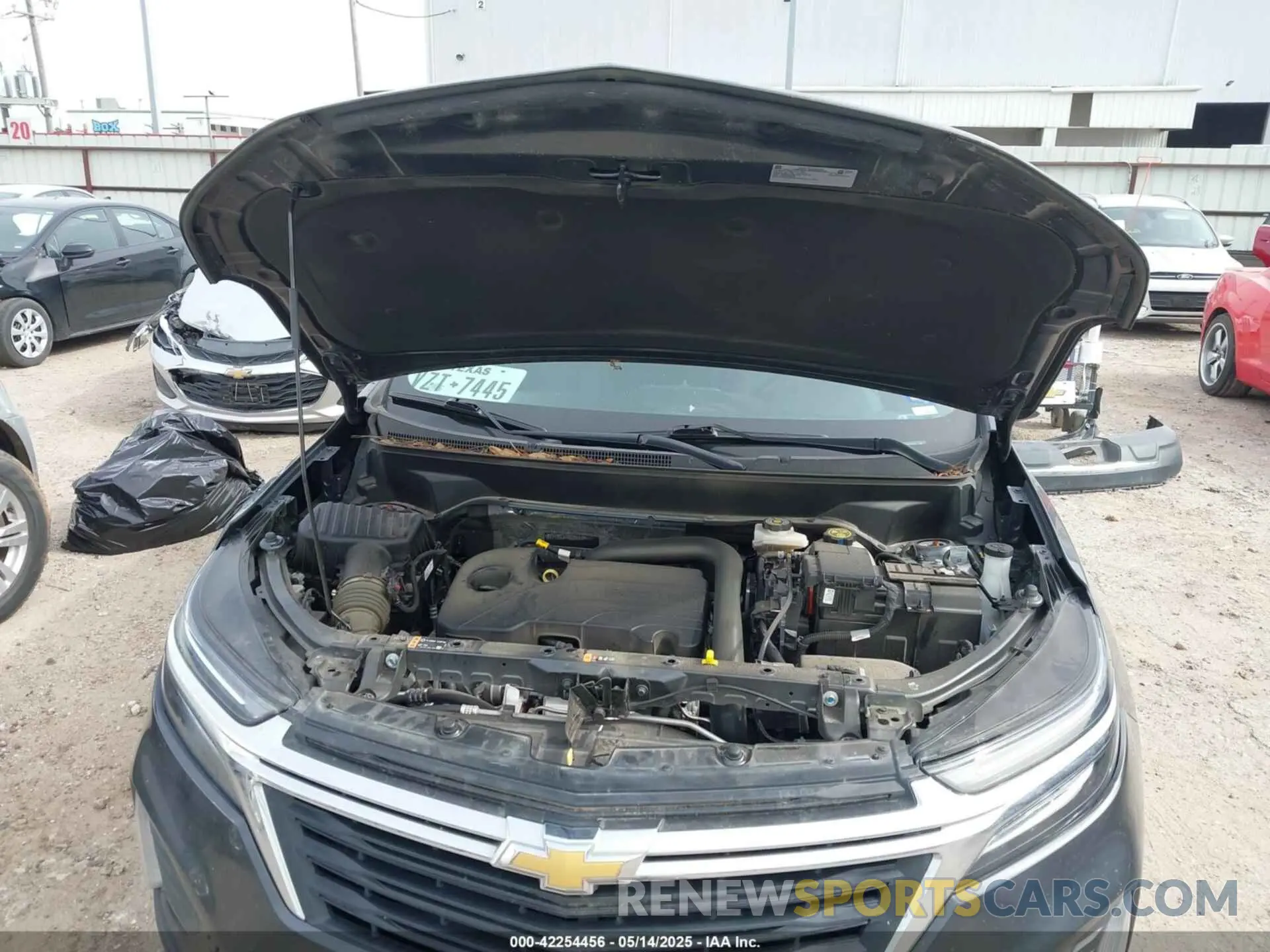 10 Photograph of a damaged car 3GNAXKEG0PS167129 CHEVROLET EQUINOX 2023