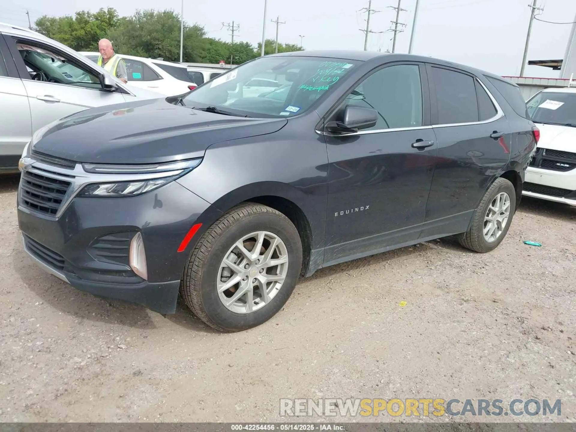 2 Photograph of a damaged car 3GNAXKEG0PS167129 CHEVROLET EQUINOX 2023