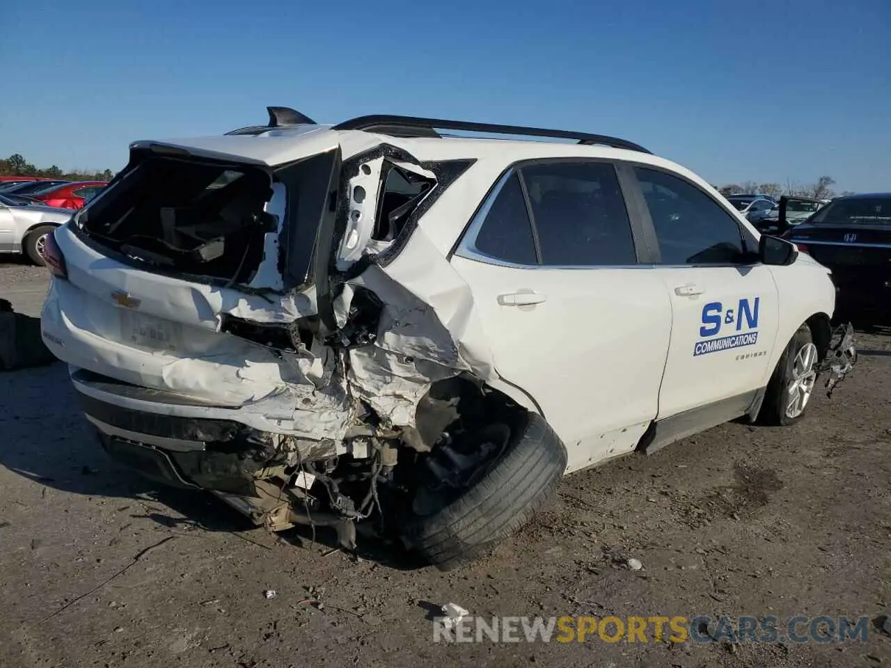 3 Photograph of a damaged car 3GNAXKEG0PS187638 CHEVROLET EQUINOX 2023