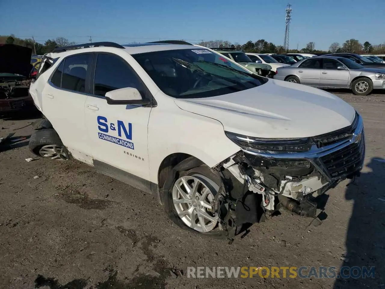 4 Photograph of a damaged car 3GNAXKEG0PS187638 CHEVROLET EQUINOX 2023