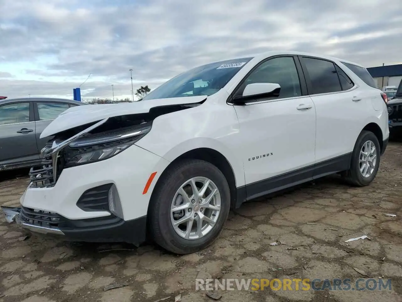 1 Photograph of a damaged car 3GNAXKEG1PL104762 CHEVROLET EQUINOX 2023
