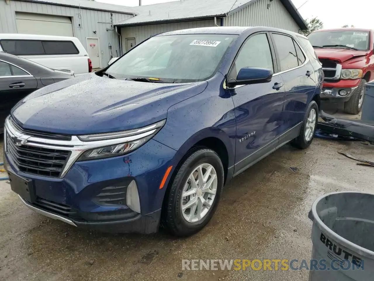 1 Photograph of a damaged car 3GNAXKEG1PL186959 CHEVROLET EQUINOX 2023