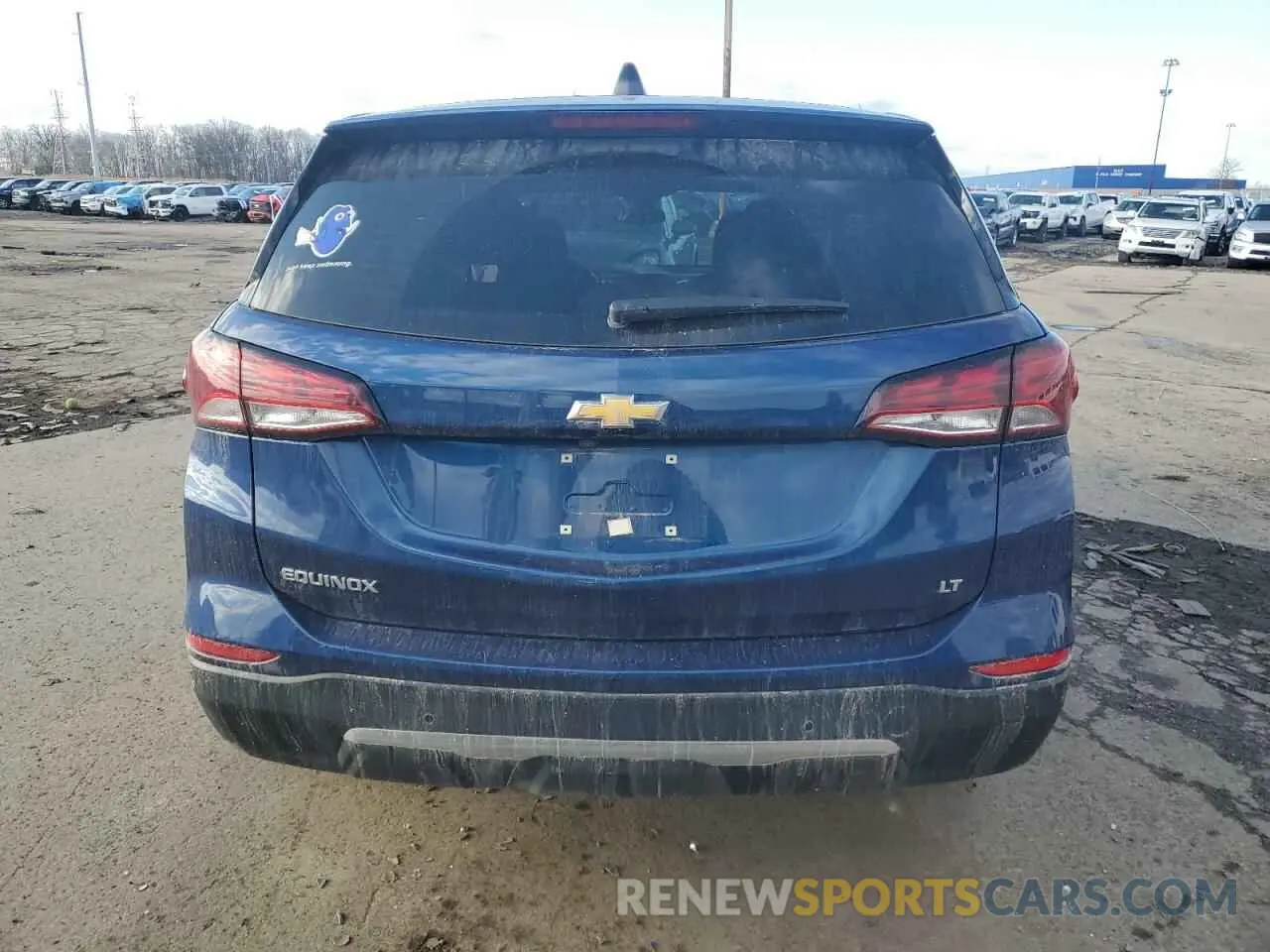 6 Photograph of a damaged car 3GNAXKEG1PS124824 CHEVROLET EQUINOX 2023