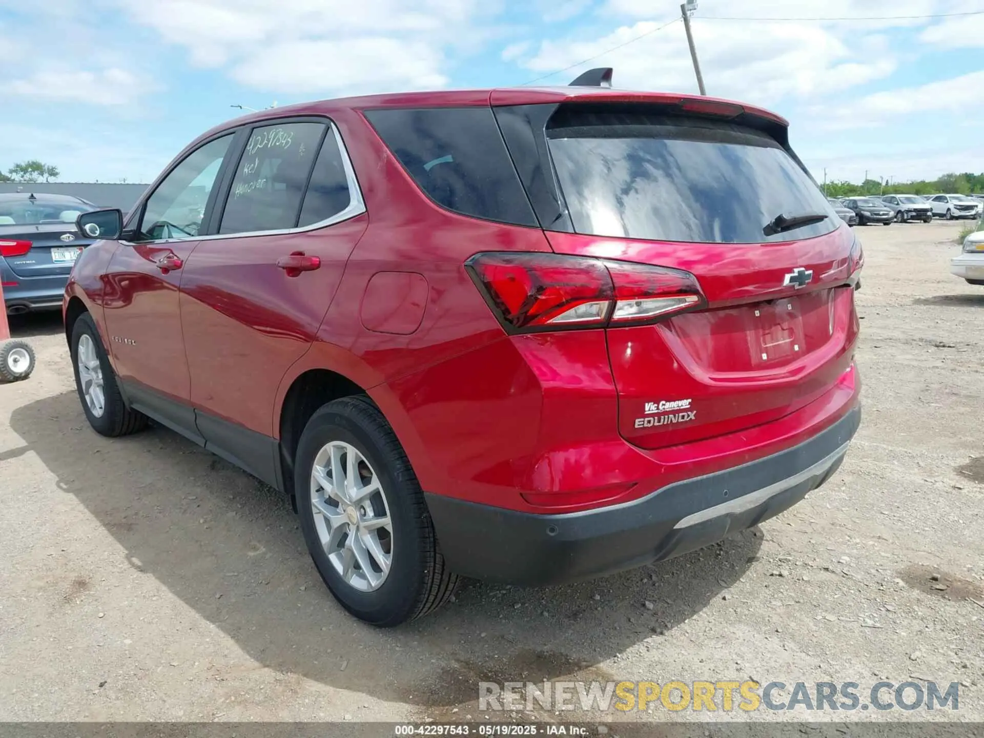 3 Photograph of a damaged car 3GNAXKEG1PS197840 CHEVROLET EQUINOX 2023