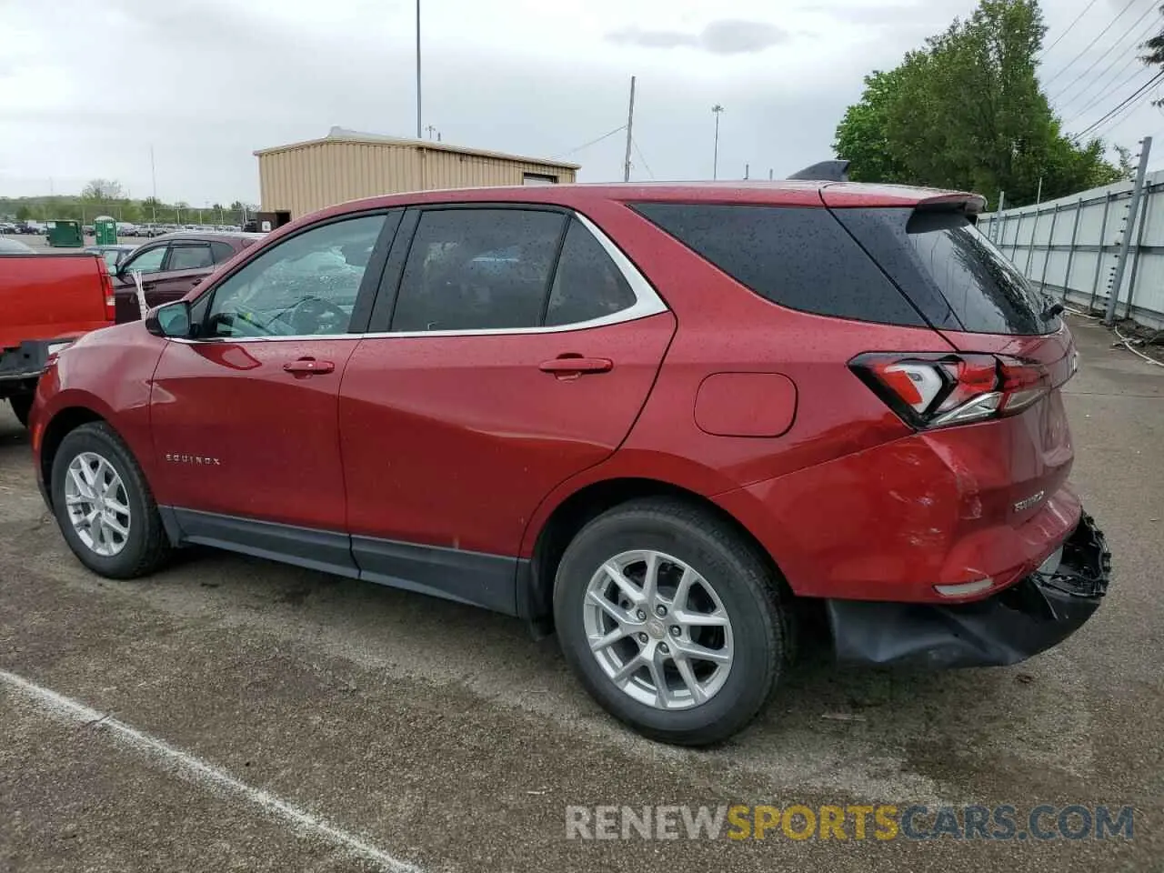 2 Photograph of a damaged car 3GNAXKEG2PS159789 CHEVROLET EQUINOX 2023