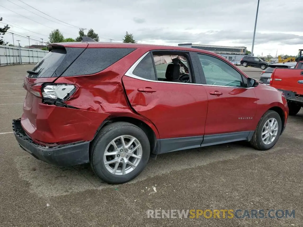 3 Photograph of a damaged car 3GNAXKEG2PS159789 CHEVROLET EQUINOX 2023