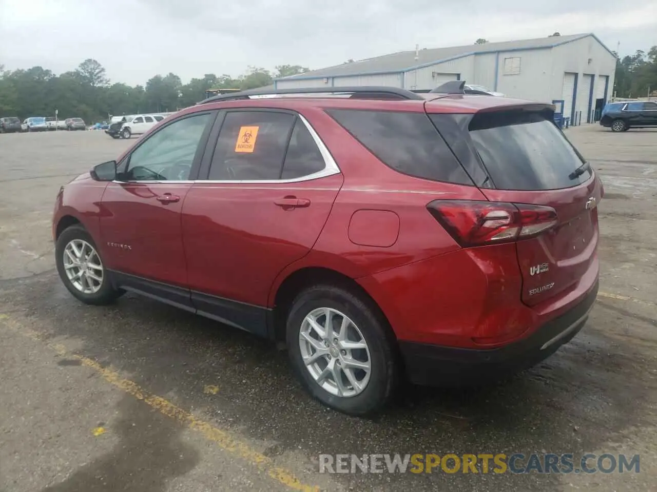 2 Photograph of a damaged car 3GNAXKEG2PS172557 CHEVROLET EQUINOX 2023