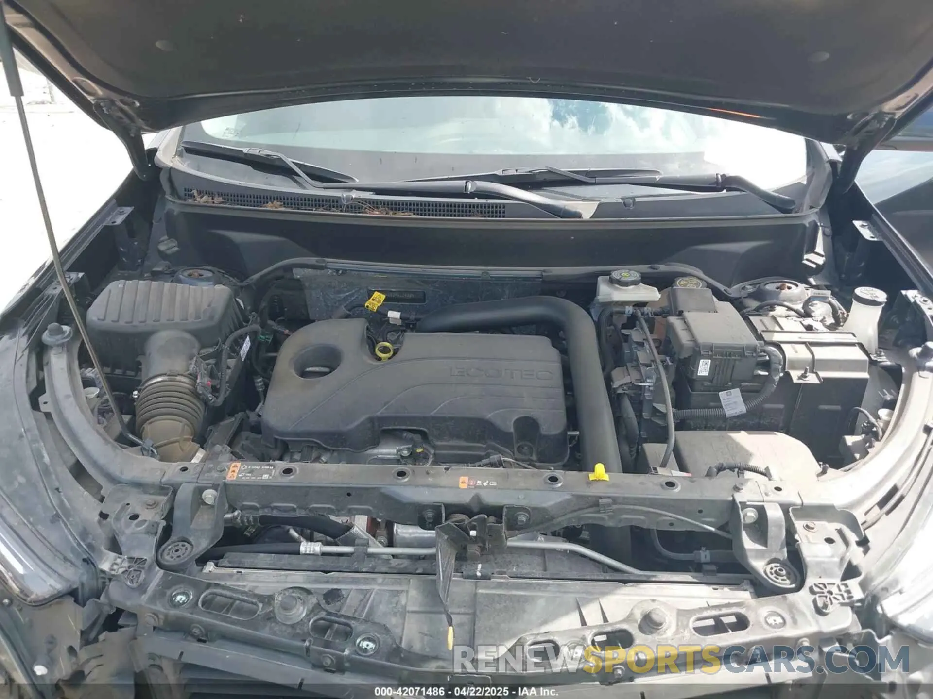 10 Photograph of a damaged car 3GNAXKEG2PS174289 CHEVROLET EQUINOX 2023