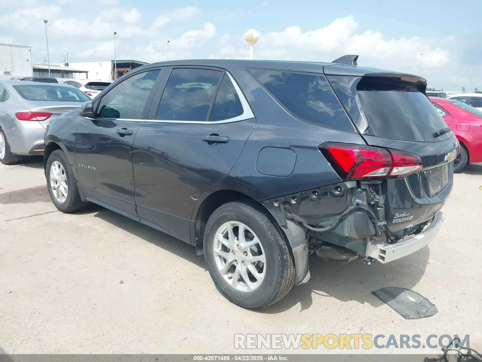 3 Photograph of a damaged car 3GNAXKEG2PS174289 CHEVROLET EQUINOX 2023