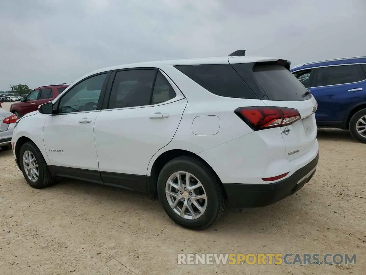 2 Photograph of a damaged car 3GNAXKEG2PS203693 CHEVROLET EQUINOX 2023