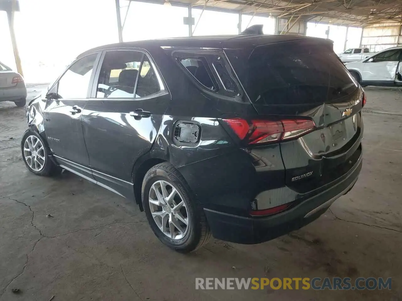 2 Photograph of a damaged car 3GNAXKEG3PL222490 CHEVROLET EQUINOX 2023