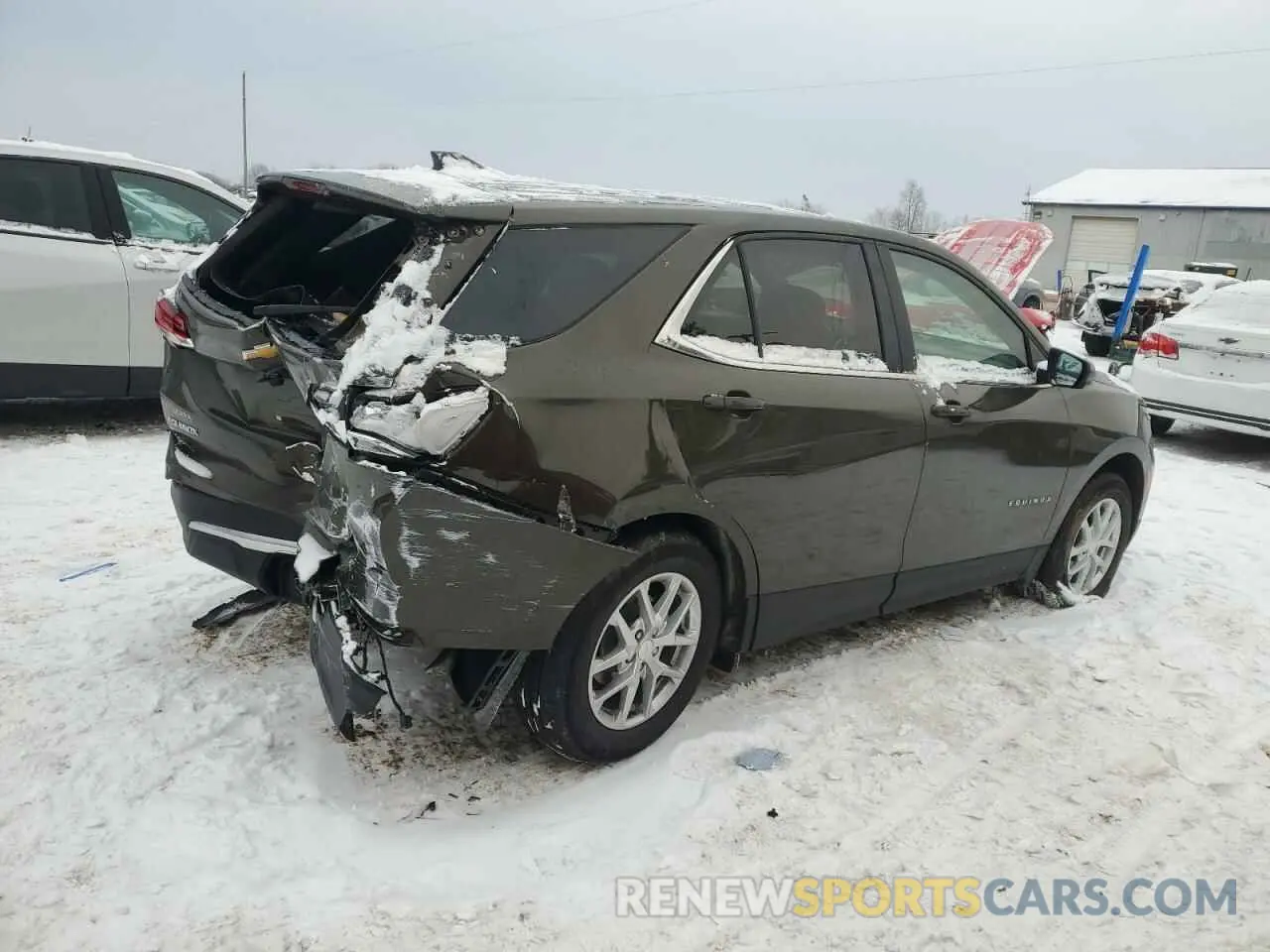 3 Photograph of a damaged car 3GNAXKEG3PL228547 CHEVROLET EQUINOX 2023
