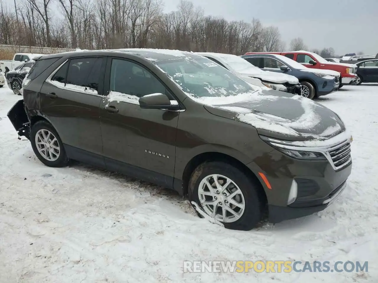 4 Photograph of a damaged car 3GNAXKEG3PL228547 CHEVROLET EQUINOX 2023