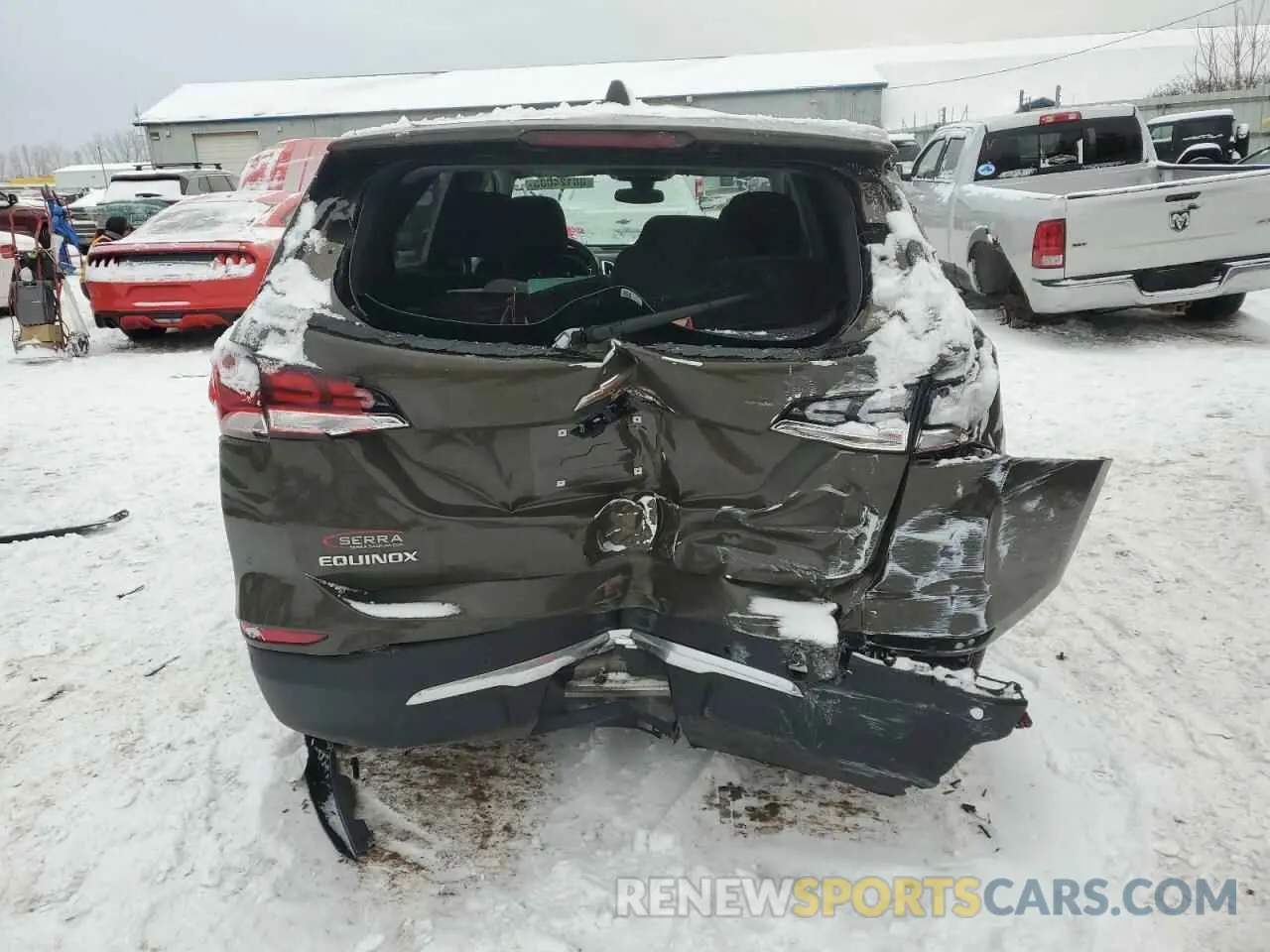 6 Photograph of a damaged car 3GNAXKEG3PL228547 CHEVROLET EQUINOX 2023