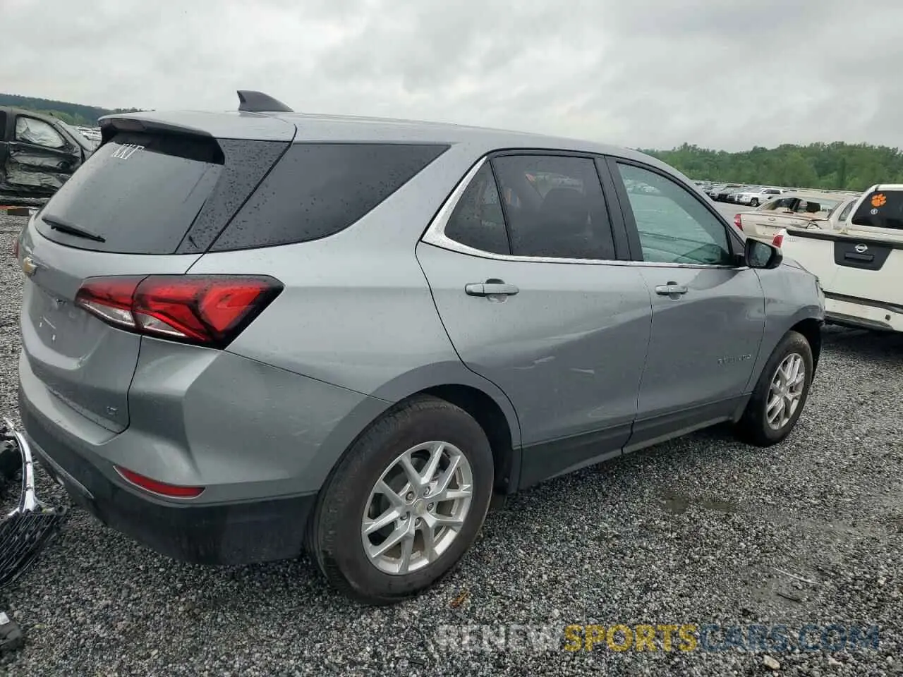 3 Photograph of a damaged car 3GNAXKEG3PL249978 CHEVROLET EQUINOX 2023