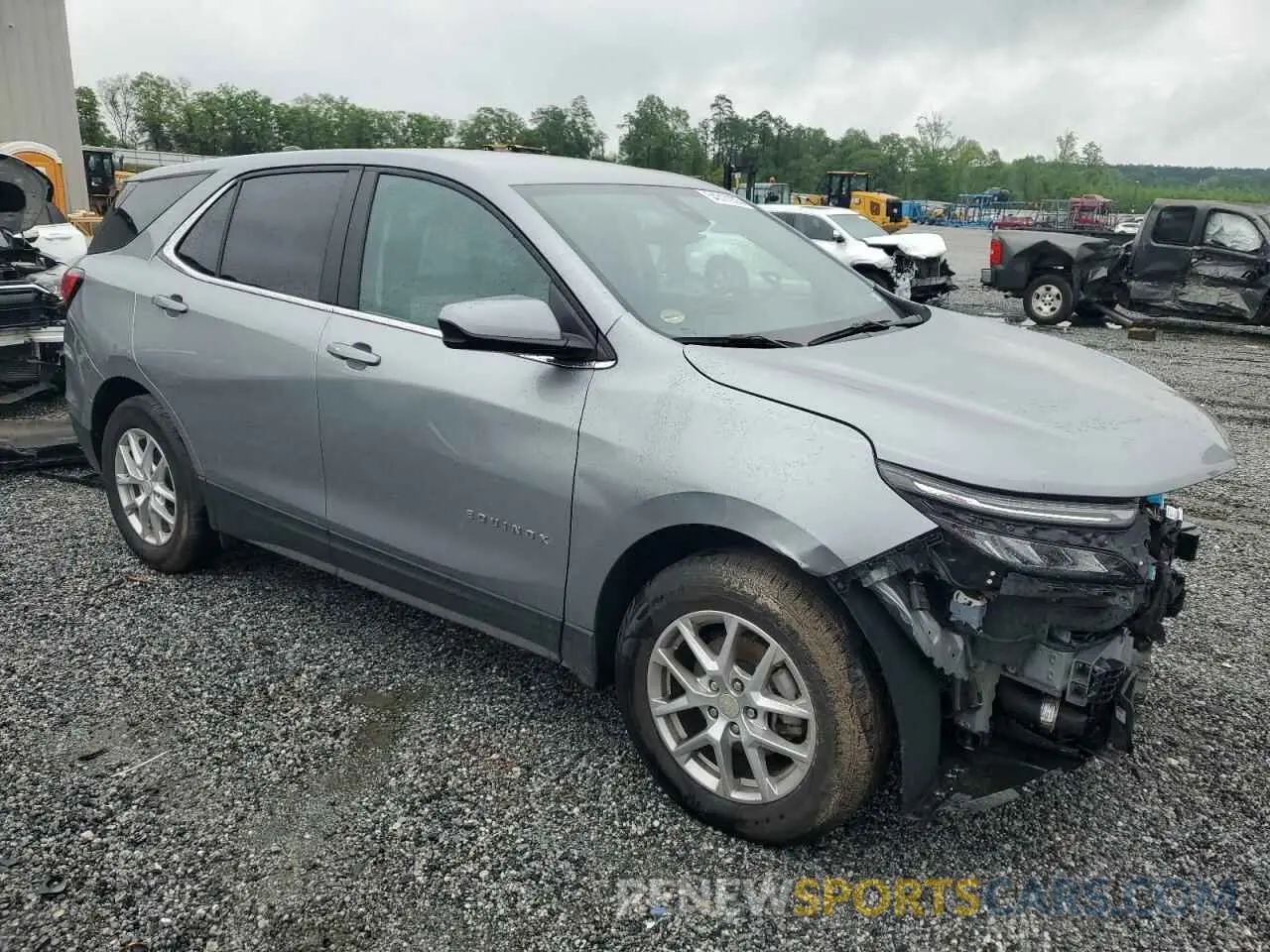 4 Photograph of a damaged car 3GNAXKEG3PL249978 CHEVROLET EQUINOX 2023