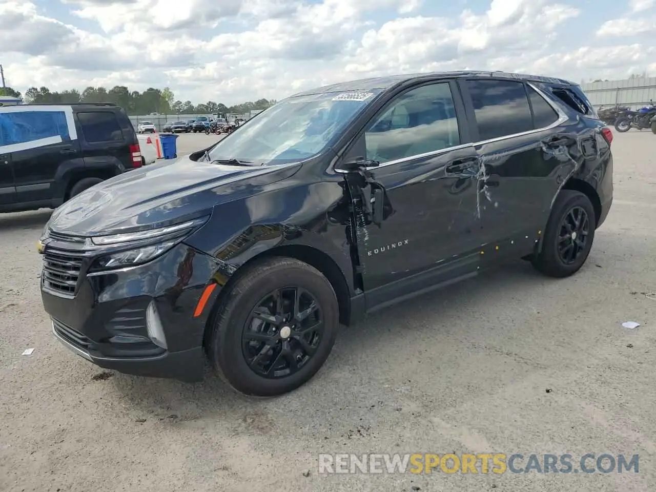 1 Photograph of a damaged car 3GNAXKEG3PL266411 CHEVROLET EQUINOX 2023