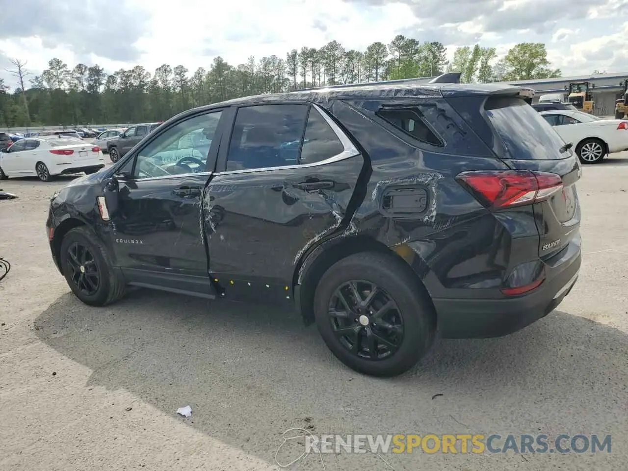 2 Photograph of a damaged car 3GNAXKEG3PL266411 CHEVROLET EQUINOX 2023