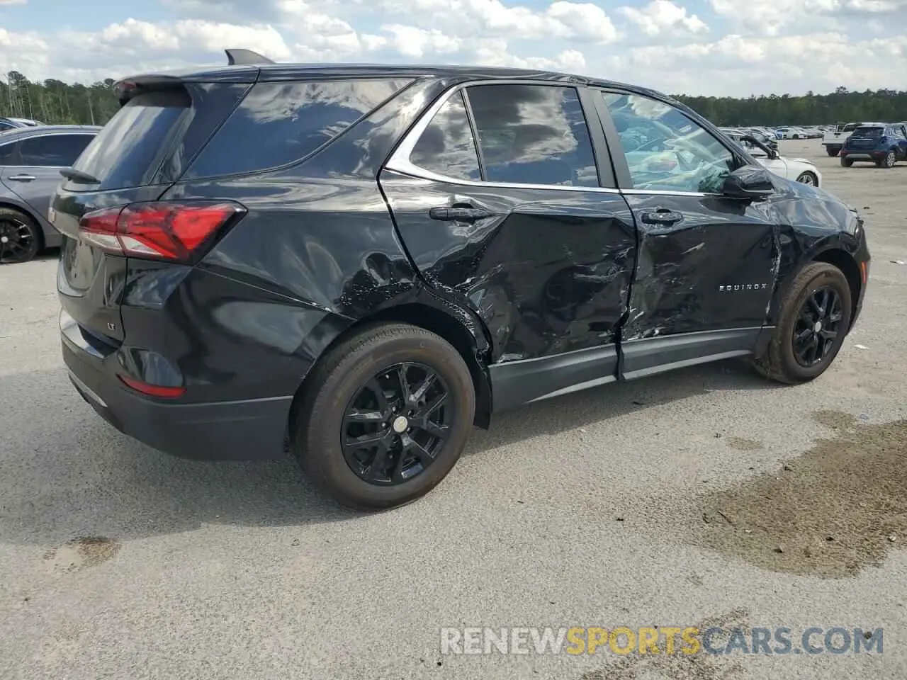 3 Photograph of a damaged car 3GNAXKEG3PL266411 CHEVROLET EQUINOX 2023