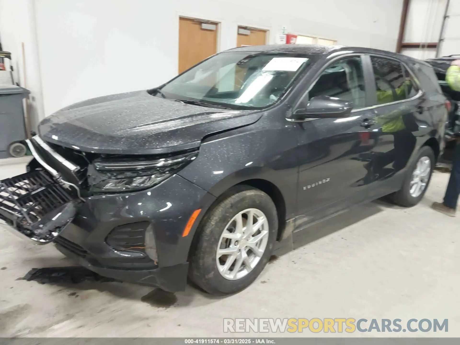 2 Photograph of a damaged car 3GNAXKEG3PS113985 CHEVROLET EQUINOX 2023
