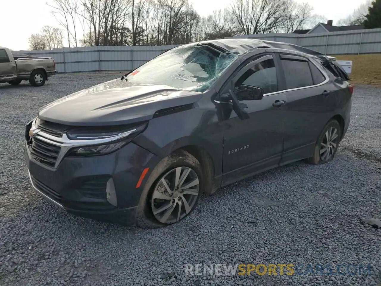 1 Photograph of a damaged car 3GNAXKEG3PS117194 CHEVROLET EQUINOX 2023