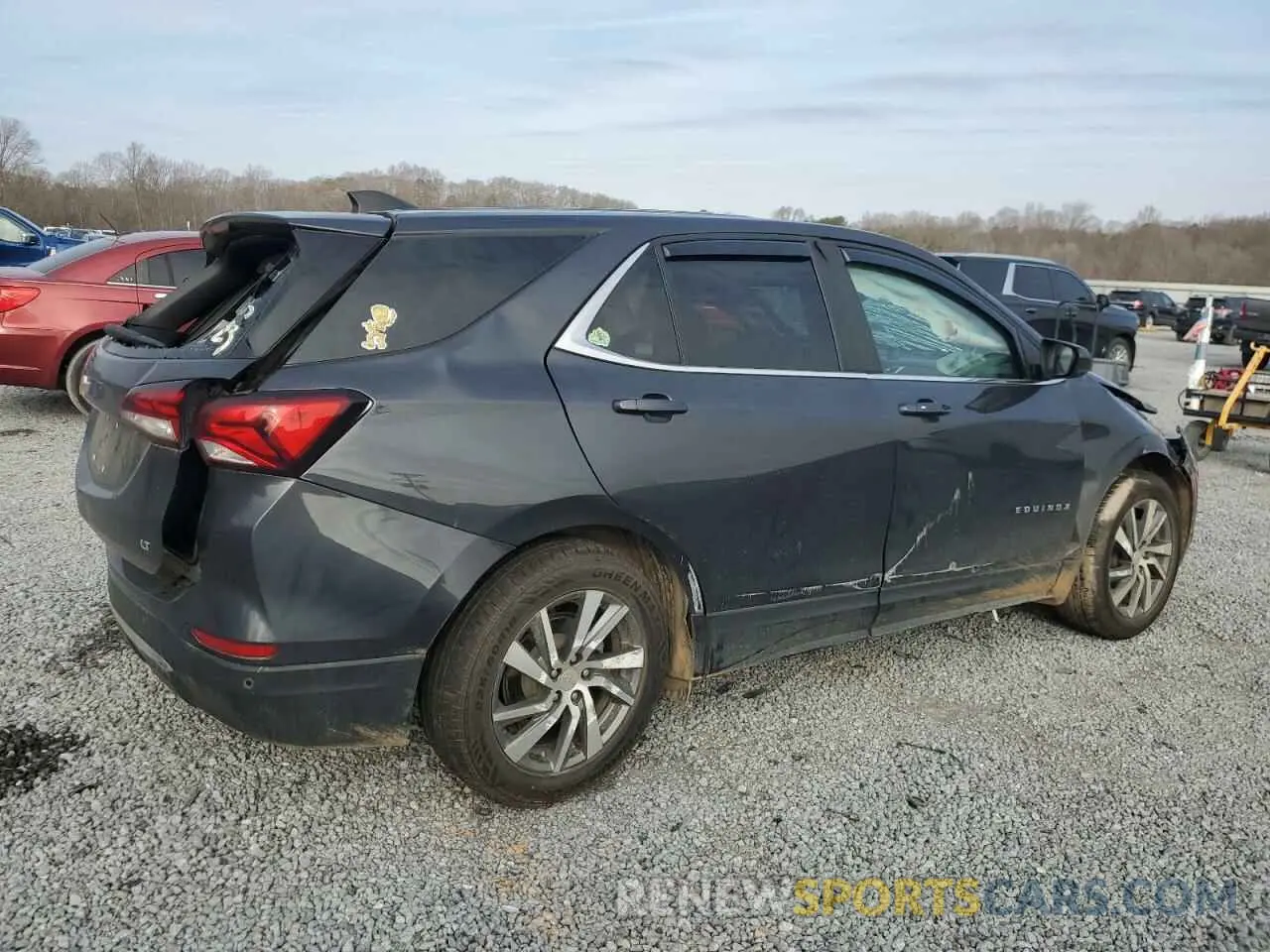 3 Photograph of a damaged car 3GNAXKEG3PS117194 CHEVROLET EQUINOX 2023